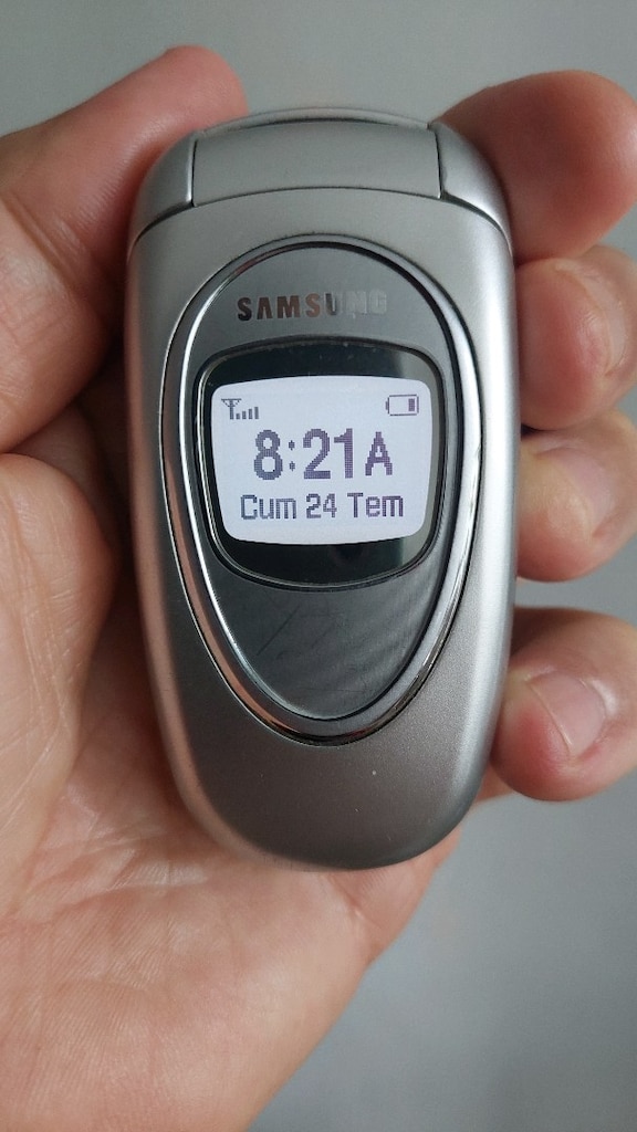 SAMSUNG SGH-460 MODEL KAPAKLI TELEFON - 6