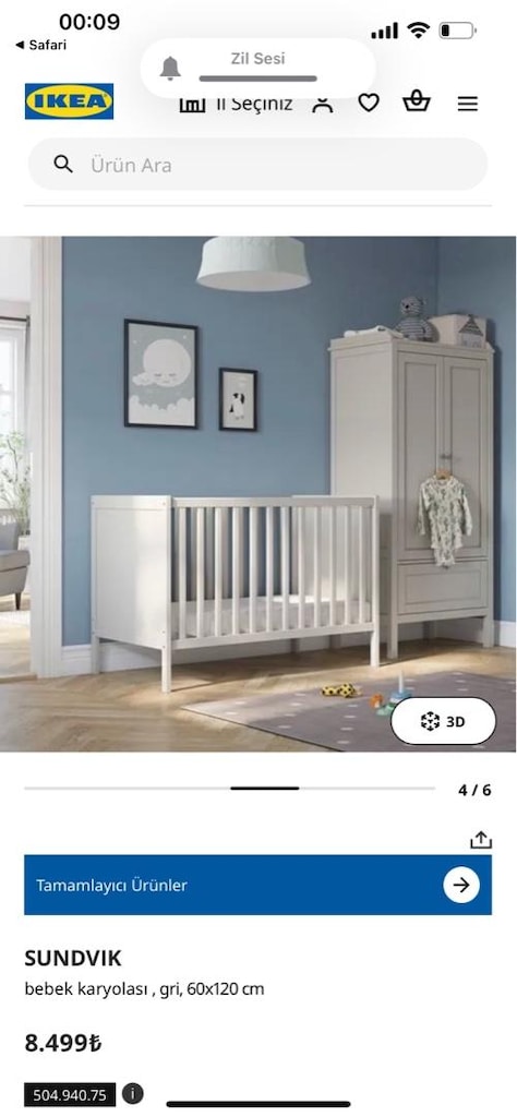 ikea beşik - 2