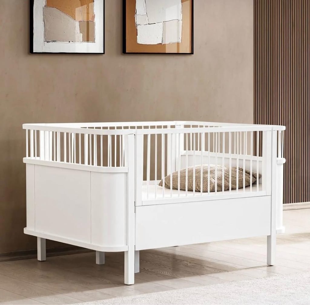 Büyüyen MDF beşik 90x130. 90x190 - 2