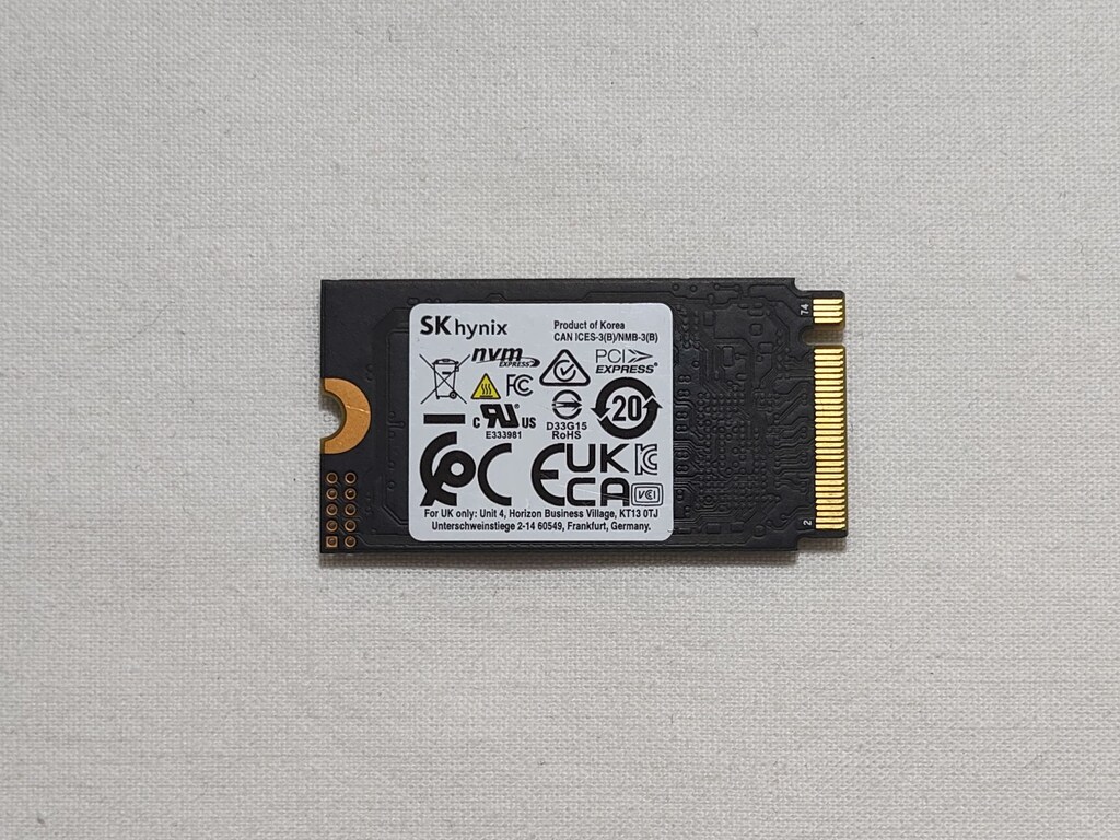 SK Hynix PVC10 512GB M.2 SSD - %100 SAĞLIK - 6,600MB - 5,600MB - 2