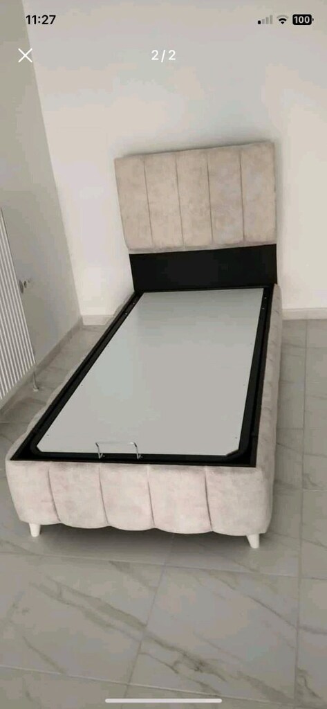 tek kişilik baza Başlık yatak takım sandıklı baza - 15