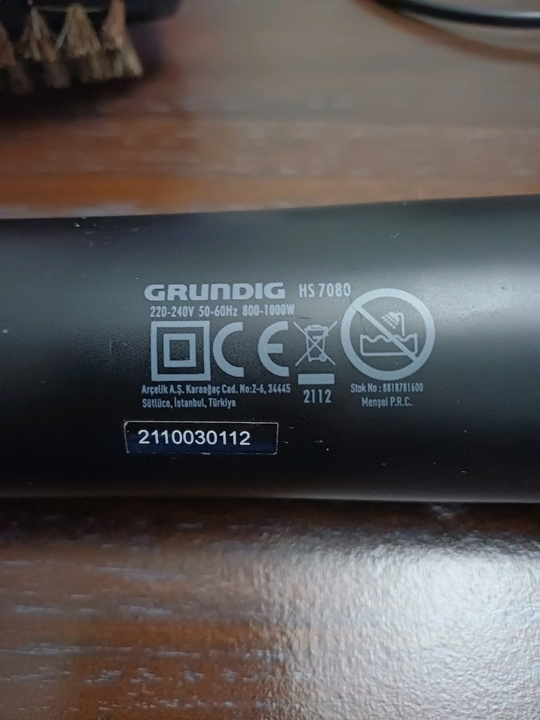 grundig döner başlıklı saç kurutma şekillendirici - 3