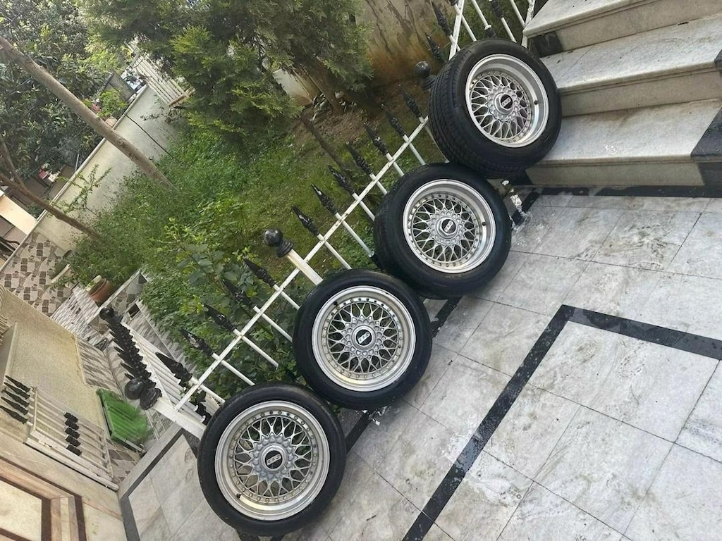BBS RS 2 ÇELİKJANT lastik1.adt 1.Adt Michelin petlas 215.55.16 - 10