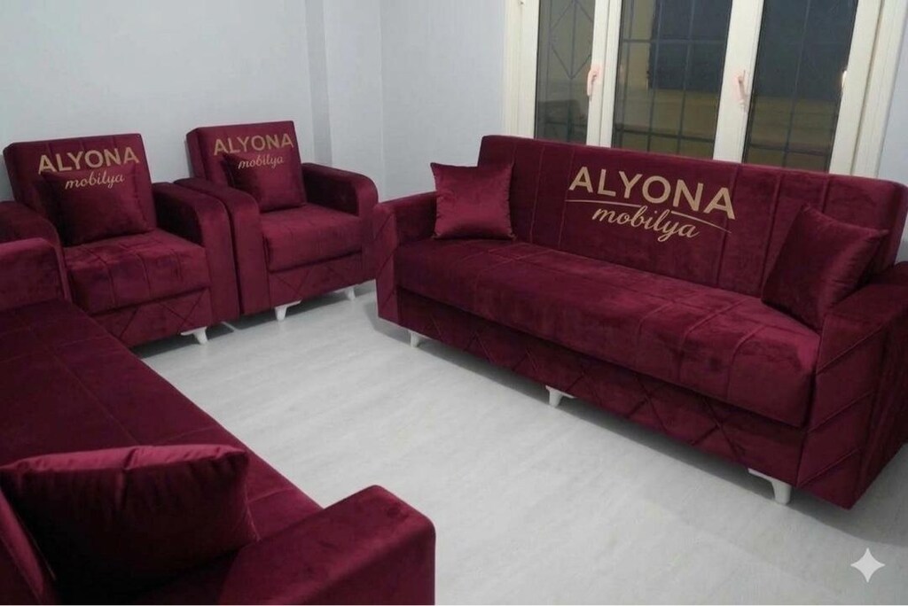 ALYONA MOBİLYA DAN YATAKLI BAZALI ÇEKYATLAR MAKSİ TAKIMLAR KAPIDA ÖDME - 9