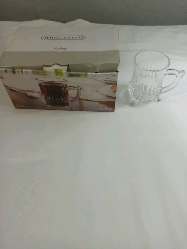 Madame Coco Audrey 6'lı Kulplu Çay Bardağı / Fincanı Seti - 2