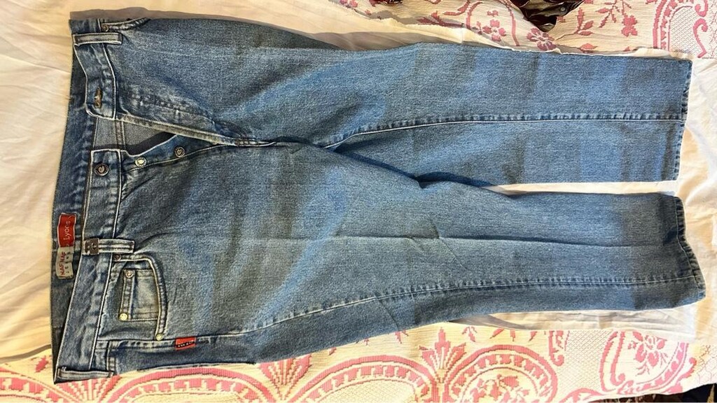 VINTAGE NAF NAF JEANS PANTOLON (W36 L34) - 6