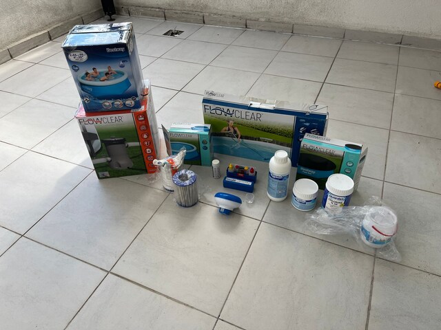Bestway 9 parça havuz seti