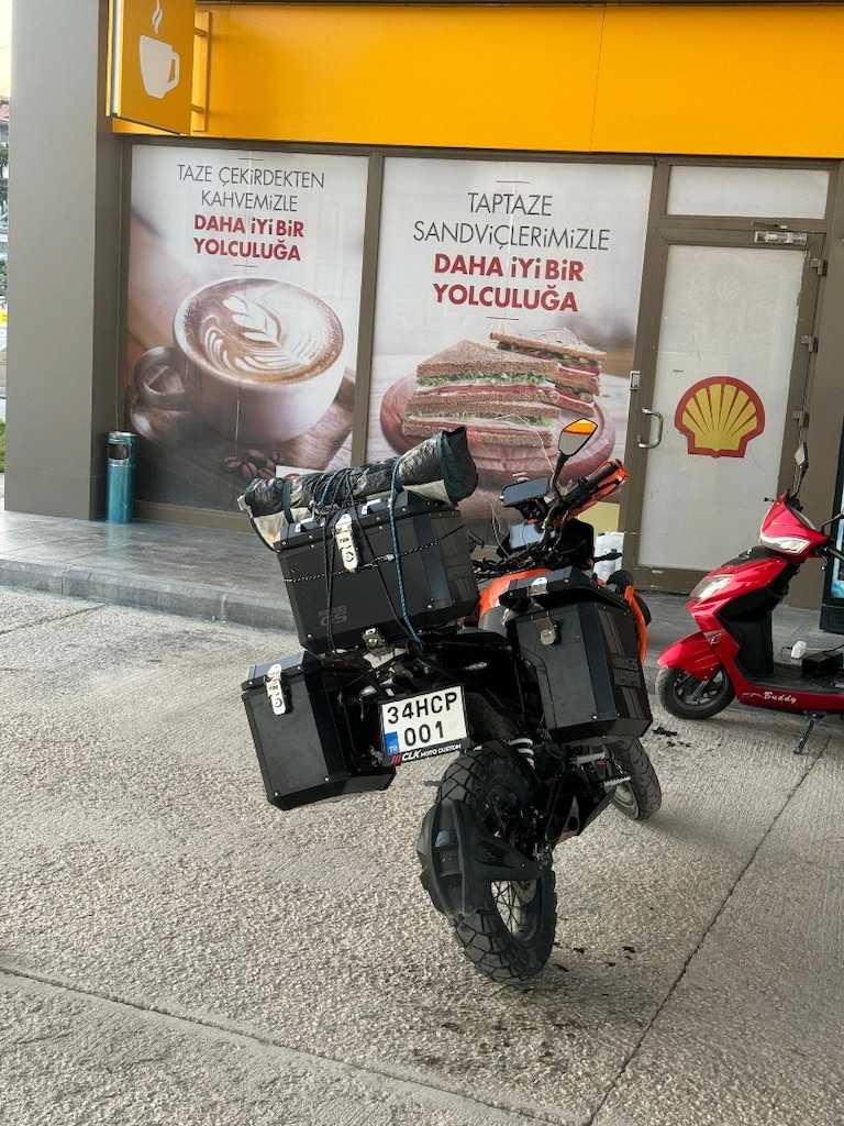 KTM 390 ADVENTURE HATASIZ TEMİZ ÇANTA SET DEMİRLERİ İLE BERABER - 3