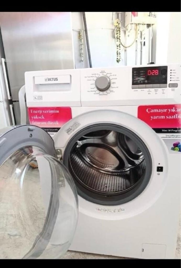 TERTEMİZ ALTUS 8KG ÇAMAŞIR MAKİNESİ SERVİS GARANTİLİ NAKLİYE KURULUM - 2