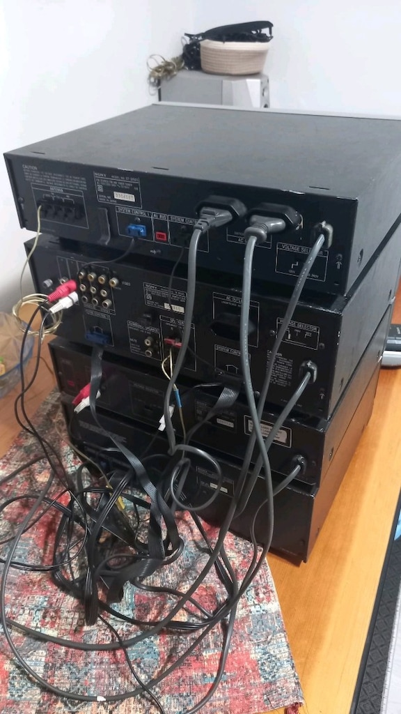 SONY LBT-D505 DECK MÜZİK SETİ CD RADYO KASET ÇALAR HI-Fİ - 5