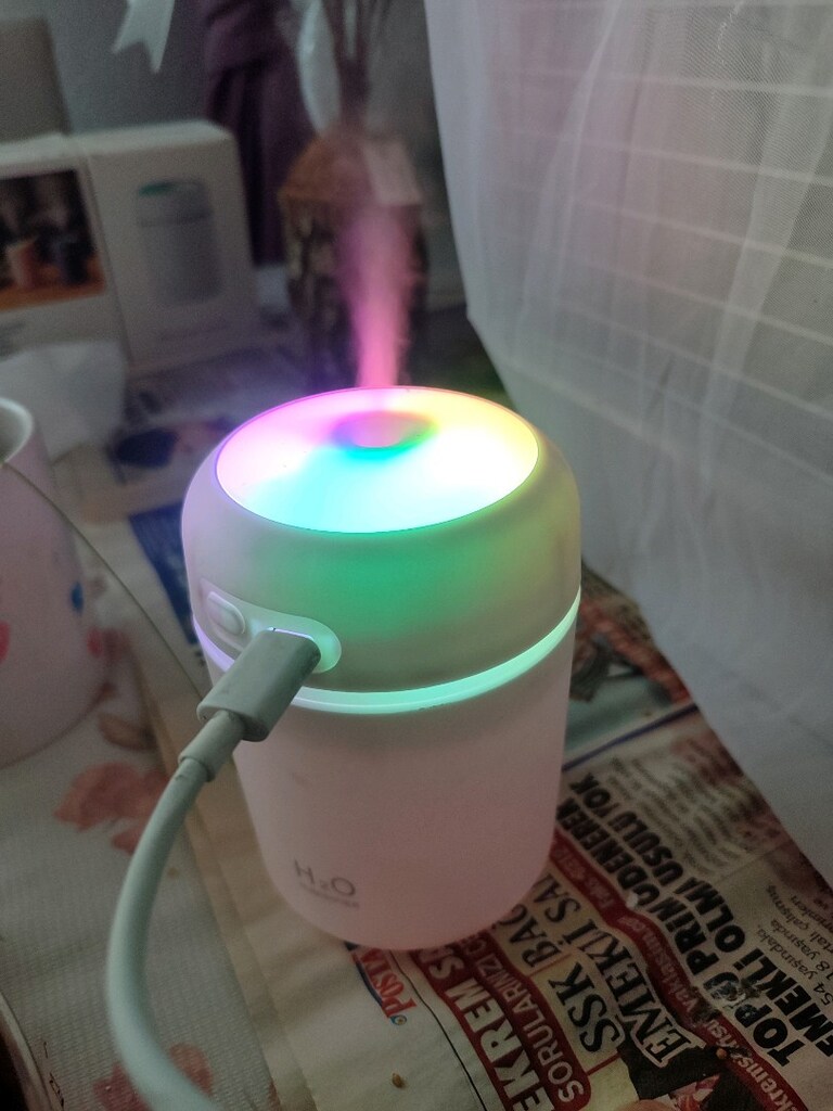H2O humıdıfıer USB hava nemlendirici - 3