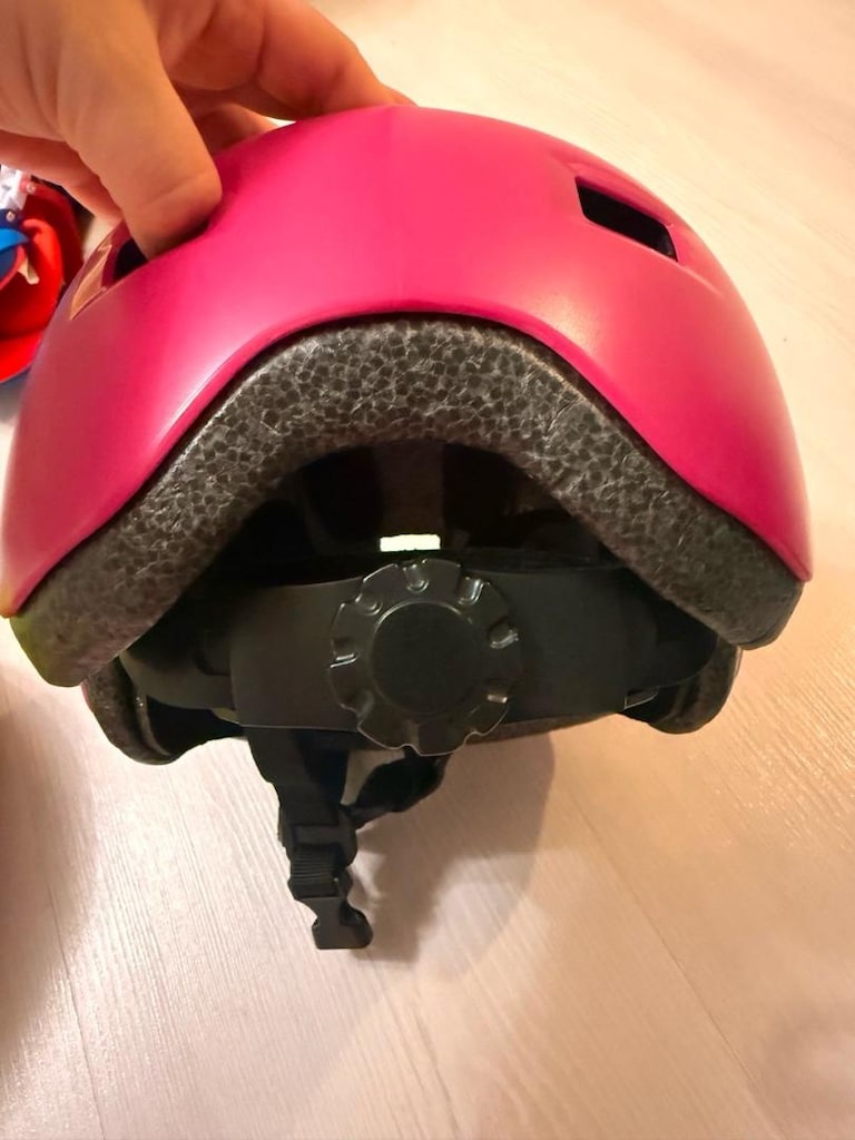 Decathlon Çocuk Kask Dizlik Diresek Bilek koruyucu set + Ek Küçük Kask - 9
