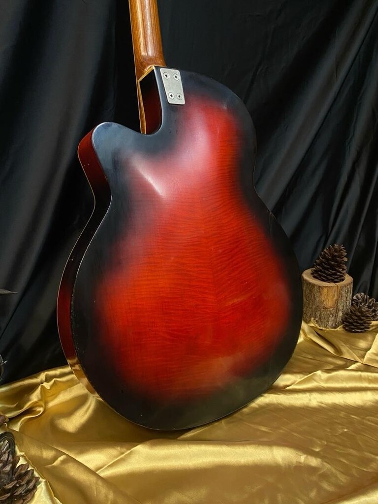 1960s Framus 5/54 JAZZ Akustik Gitar - 6