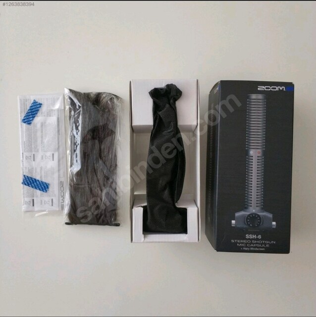 ZOOM SSH-6 Shotgun Kapsül Mikrofon | Zoom H6 ve H8 ile uyumlu