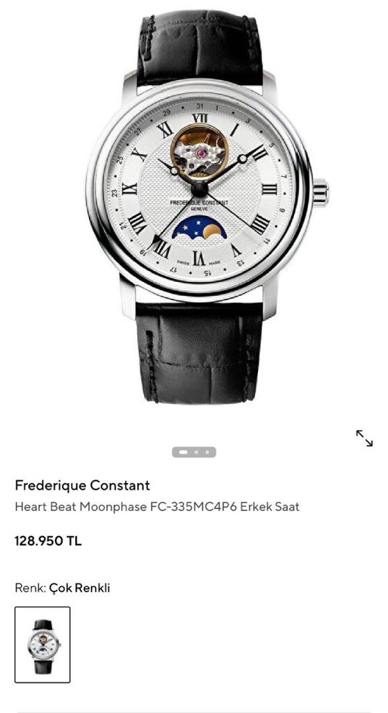 frederique constant classics heart beat moonphase - 8