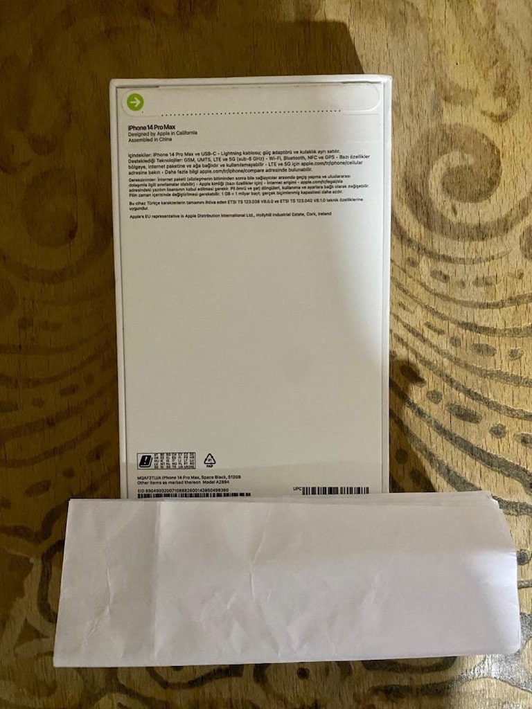 TR~KAPALI KUTU~DİSTRİBÜTÖR 24 AY GARANTİLİ~ 14 PRO MAX{512GB}~UZAY GRİ - 3