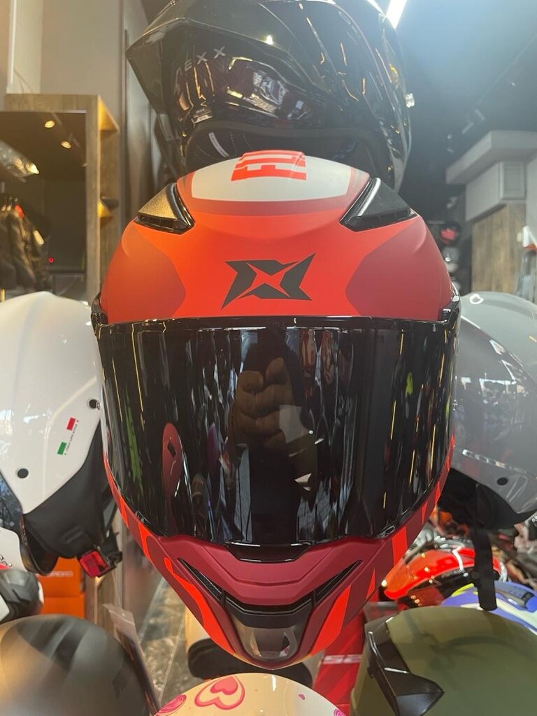 AXXIS GÜNEŞ VİZÖRLÜ FULFACE KASK SIFIR - 2