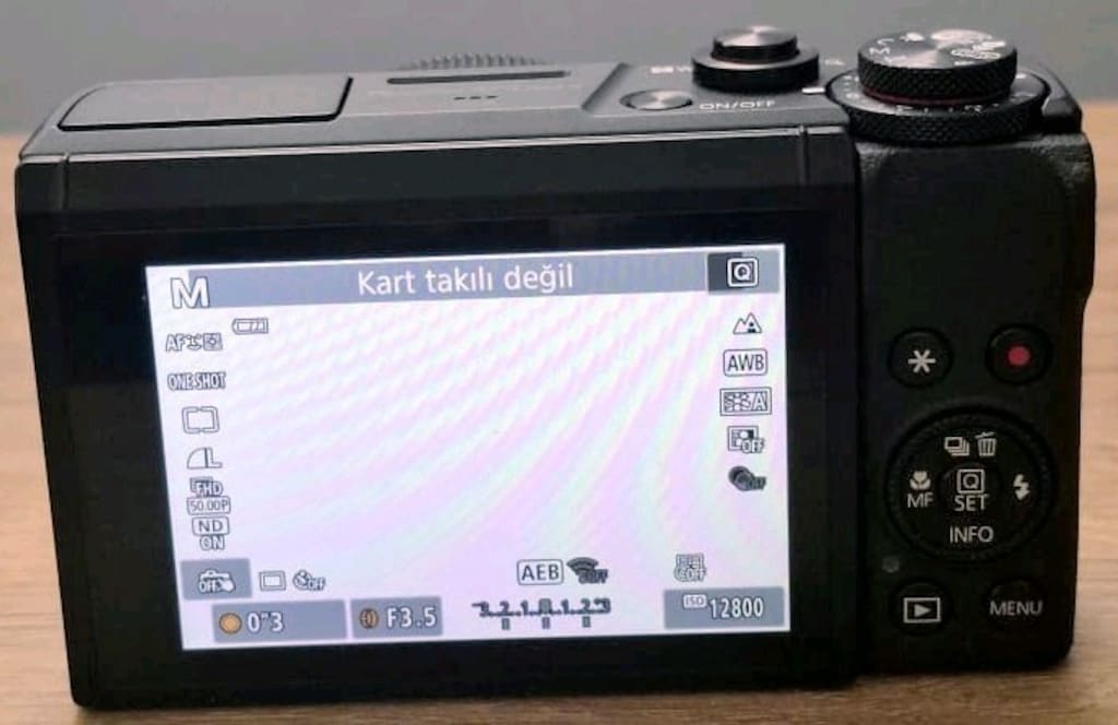 Canon PowerShot G7 X Mark III – Az Kullanılmış, Aksesuarlı Komple Set - 3
