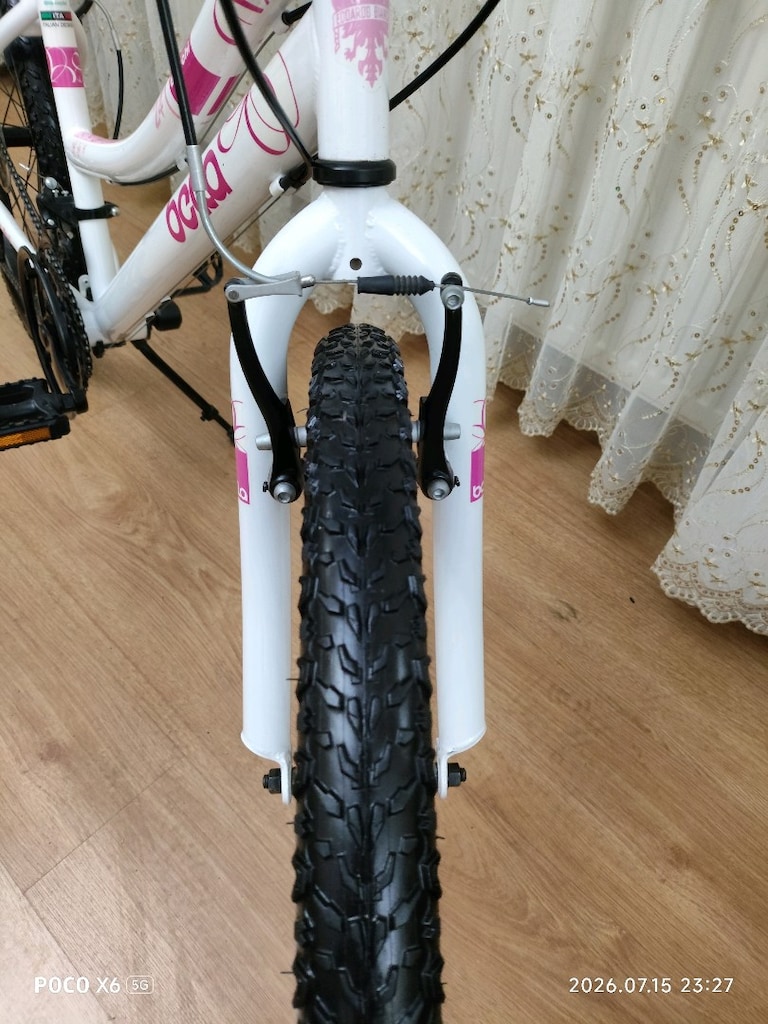 Sıfırdan farksız, hatasız 24" Bianchi Bella vitesli bisiklet (kaçmaz) - 7