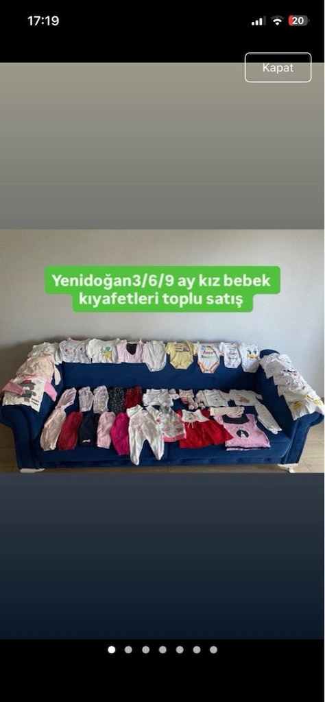 Yenidoğandan 5 yaşına kadar kız çocuk kıyafetleri Gardrops uygulaması - 4