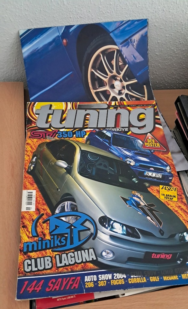 Tuning Türkiye - TR Tuning - Max tuning posterli dergiler - 8