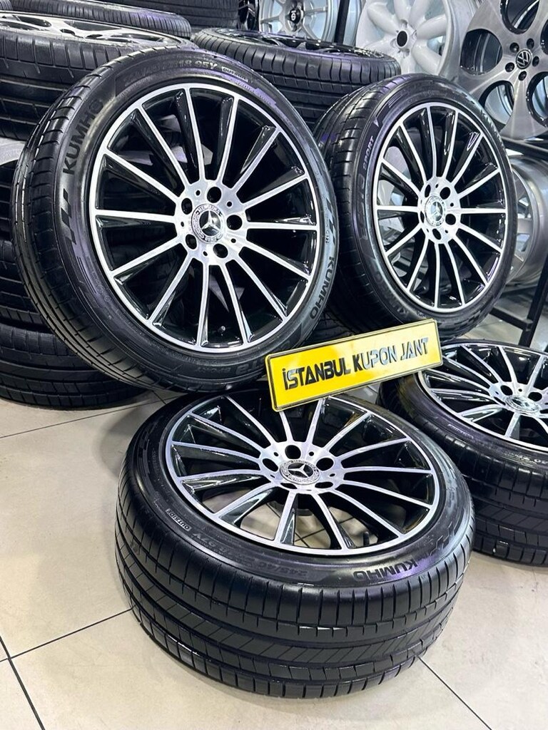 18 İNÇ SIFIR ! MAYBACH JANT LASTİK TAKIMI 1AYLIK 5x112 MERCEDES 2026 - 7