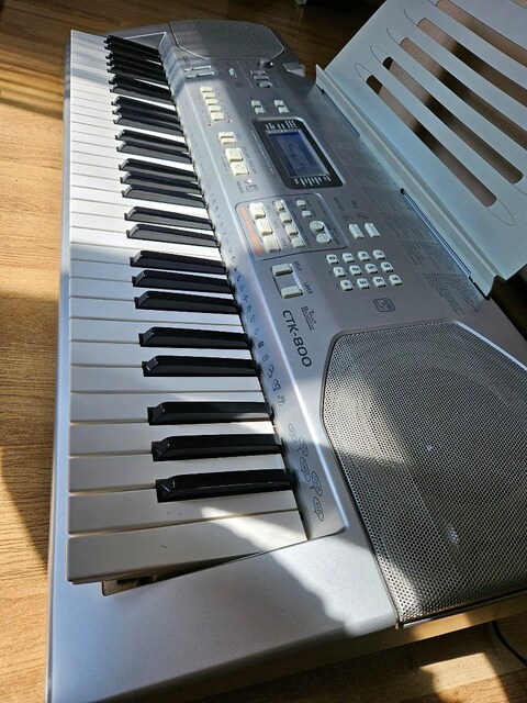 Casio CTK-800 Org-Klavye | USB MIDI destekli | Adaptörlü | Sorunsuz