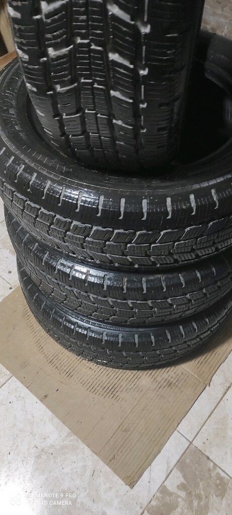 195/60/16 C SINIFI YENİ AYARINDA DİŞLER MÜKEMMEL 4 ADET TOPLAM 7350 tl - 3