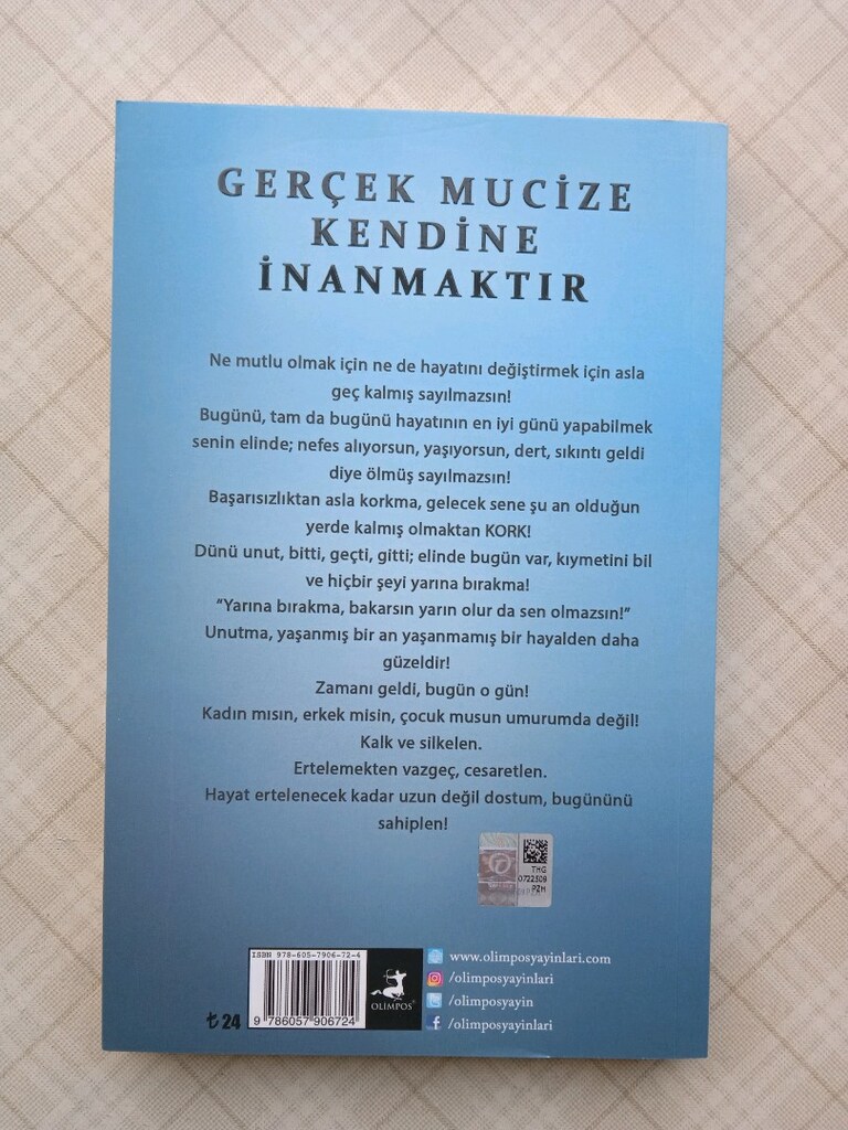 Gerçek Mucize Kendine İnanmaktır Ethem Emin Nemutlu Kitap - 2