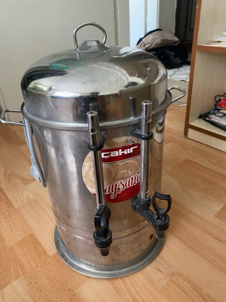 semaver 13 litre 160 bardak az kullanılmış sorunsuz acil satılık
