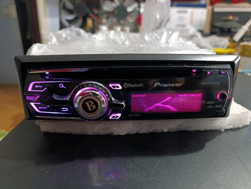 pioneer animasyonlu 6450bt 3 amfi cikisli kumandali prof cihaz - 5