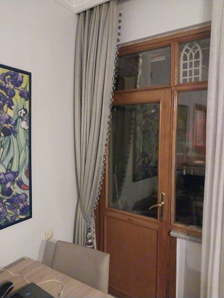 Fon perde temiz yeni modern 2 adet toplam - 2