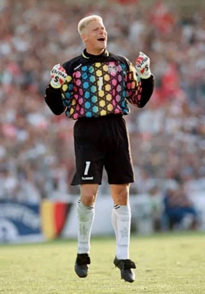 Euro 1992 Peter Schmeichel Orijinal Danimarka Kaleci Forma Hummel - 6
