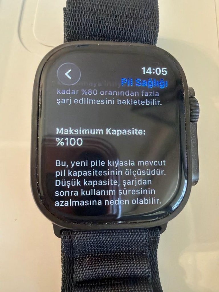 Apple Watch Ultra 3 - 21 Ay Garantili TR
