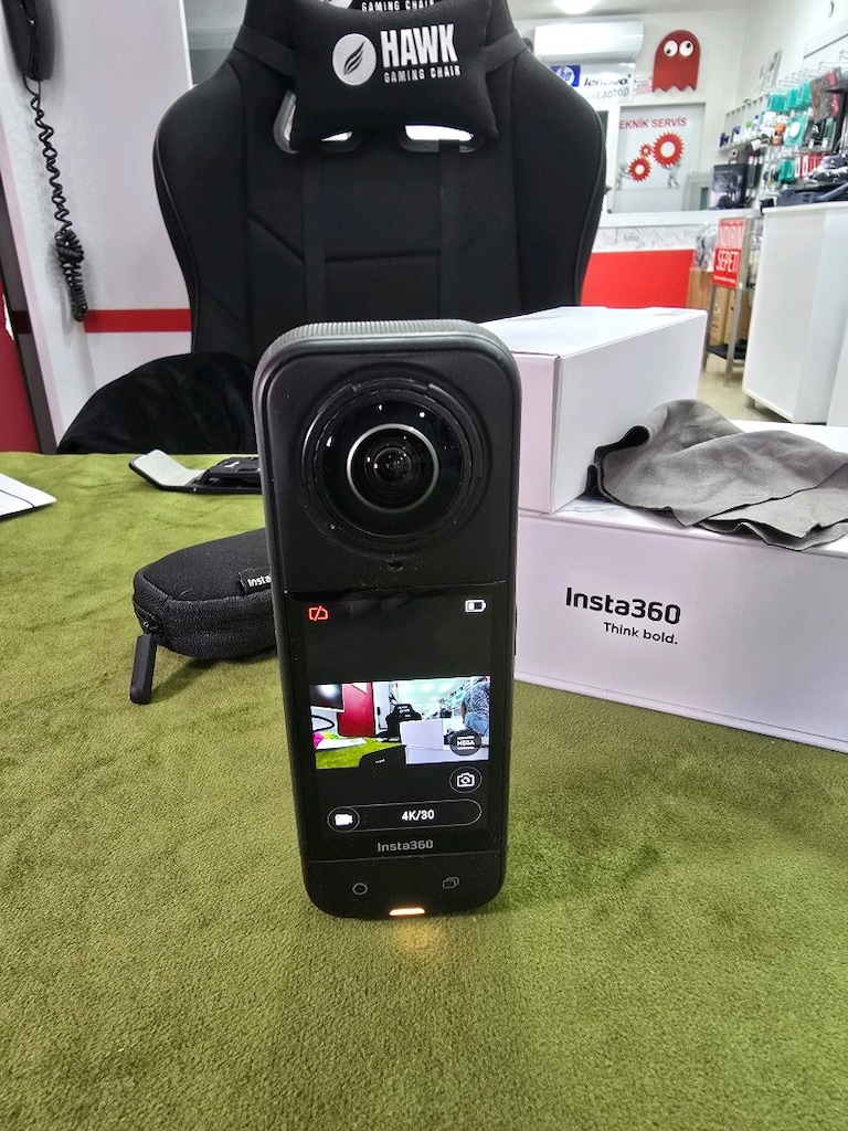 INSTA360 X5 AKSİYON KAMERA Temiz ve sorunsuz durumda! Macer - 17