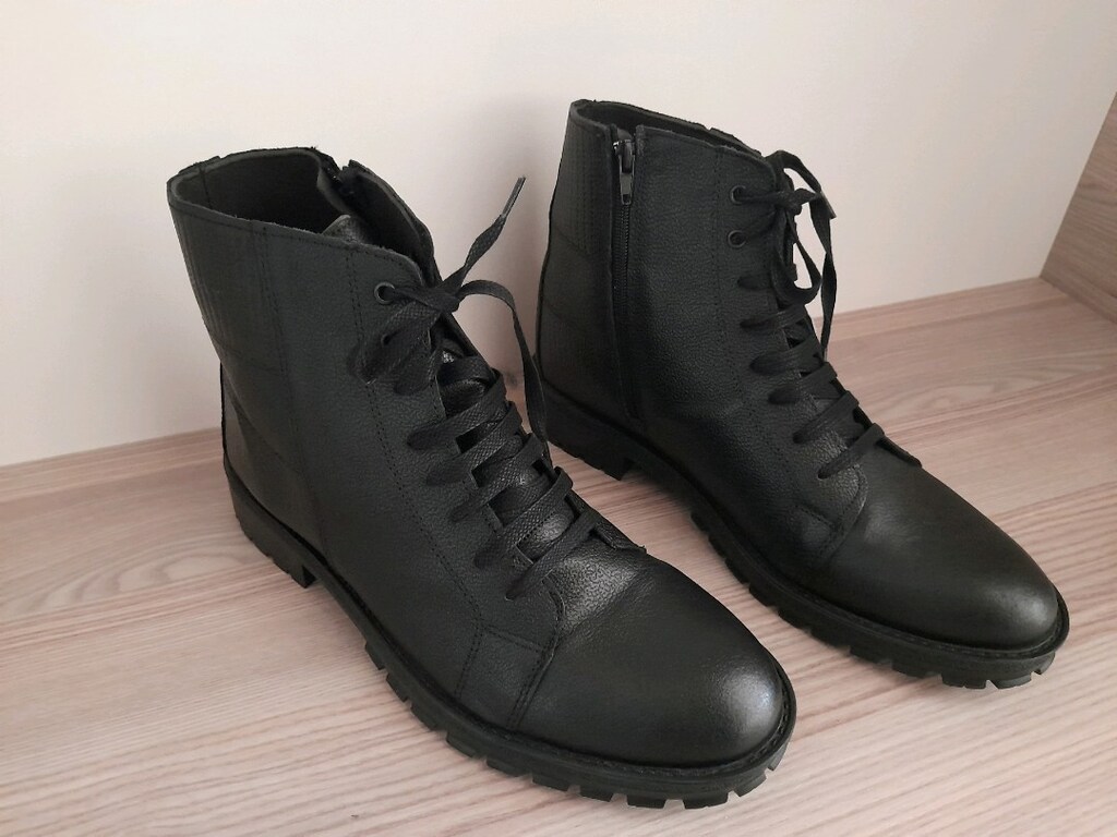 Deri Erkek botu Sıfır Ürün Yüzde Yüz Deri 42 No - 8