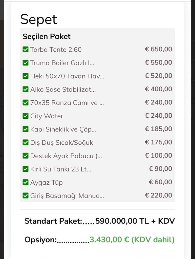 2025 model garantili çok temiz çekme karavan - 15