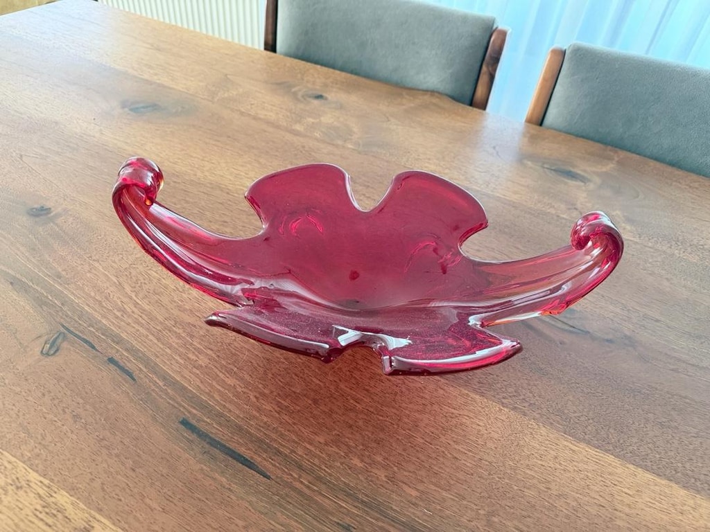 murano alev kırmızı jardinyer - 2