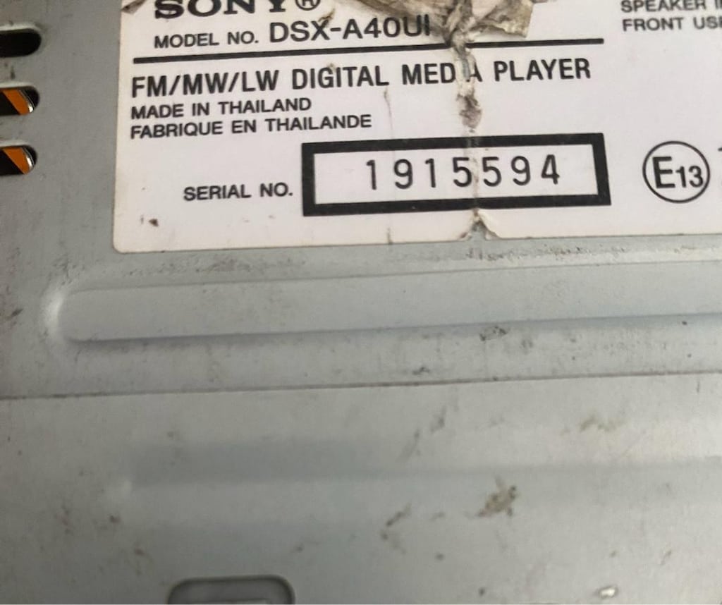 Sony DSX-A40UI USB'li Auxlu Oto Teyp - 5