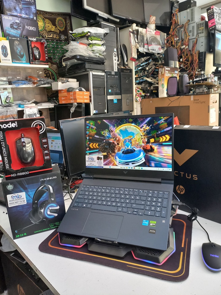 HATASIZ HP VİCTUS İ5 12 NESİL 16 GB RAM DDR5 RTX 3050 Tİ 16.1 EKRAN KA - 5