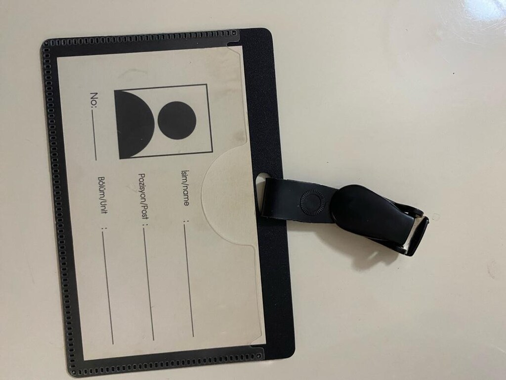 PP. Plastik Klipsli Kart Poseti - 2