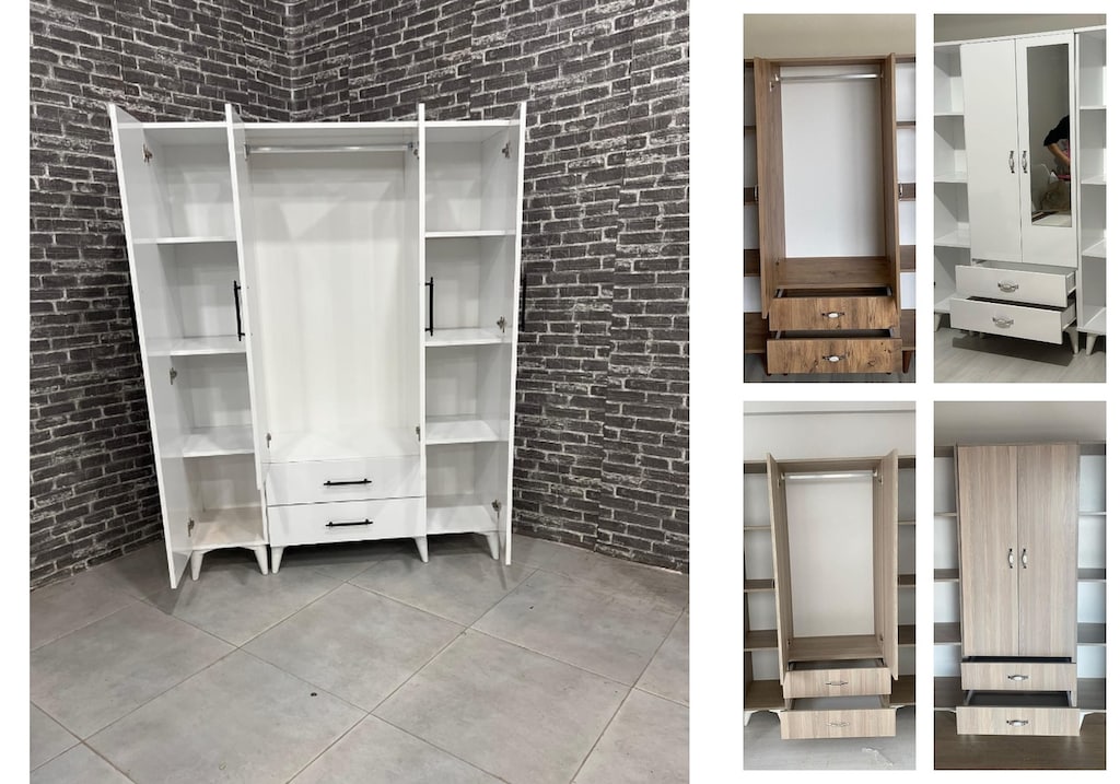 4 kapaklı elbise dolabı gdfnpjwmlo - 5