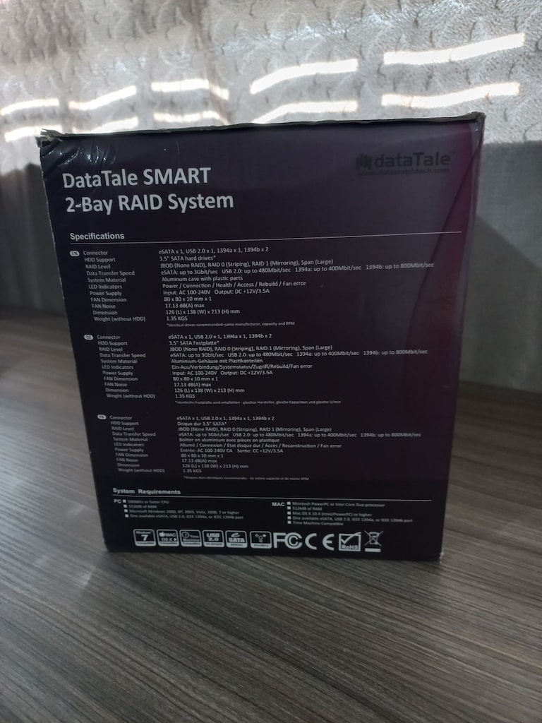 DataTale 2-Bay Raid System - 4