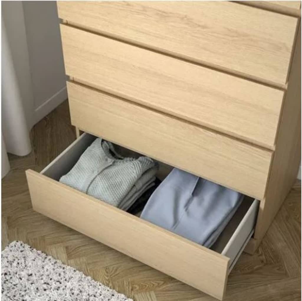 İkea Malm 6 Çekmeceli Şifonyer - 5