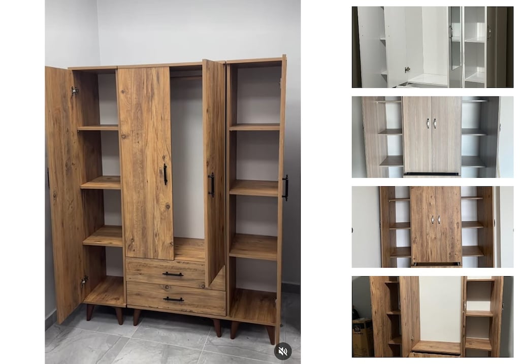 4 kapaklı elbise dolabı dvwkhfpwsb - 3