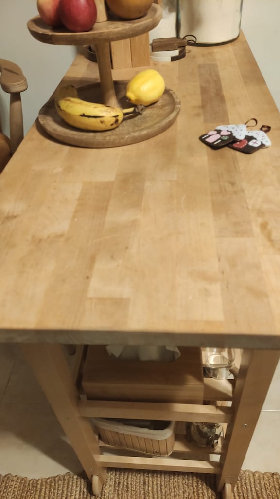 IKEA Förhoja servis arabası 100 x 43 kahve köşesi - 3