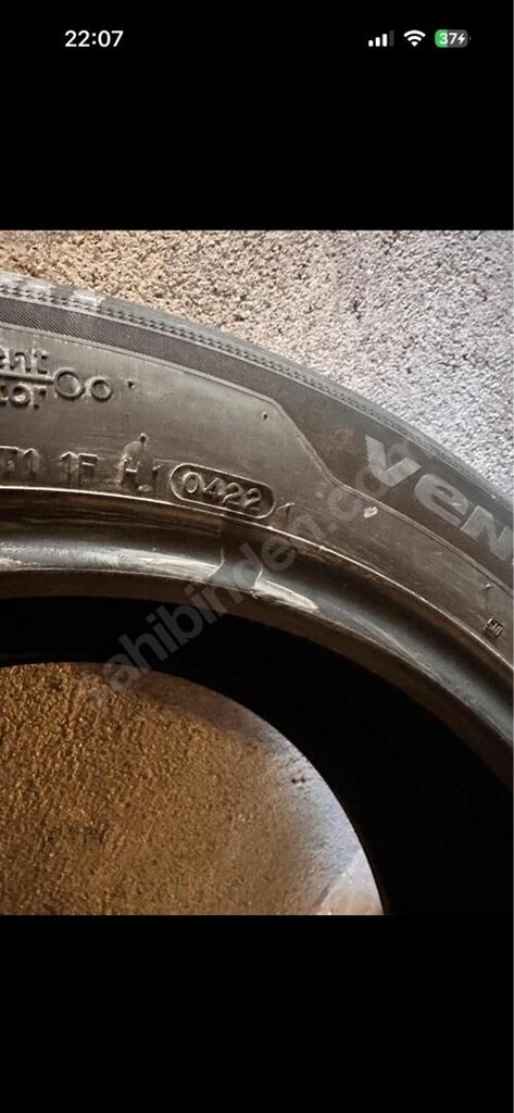 4 Adet Hankok marka Lastik 215x55x17 - 2
