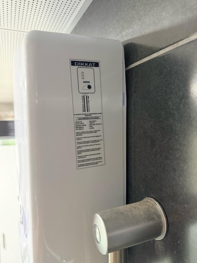 Avox Termoplus Elektrikli Şofben - 3