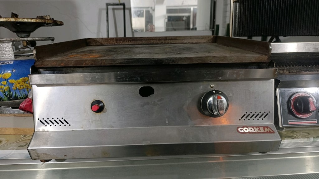 Görkem PG 30 Gazlı Sanayi Tipi Düz Pleyt Izgara (Doğalgaz / LPG) - 2