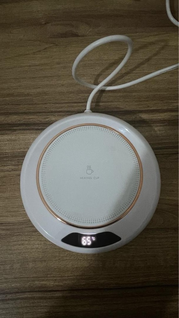 Minimalist Beyaz Elektrikli bardak altı Isıtıcı usbli - 3